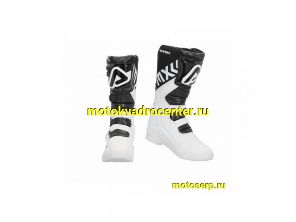 Купить  Мотоботы кросс. ACERBIS X-TEAM белый/ черный, р-р 43" (NQ) (пар) (0 купить с доставкой по Москве и России, цена, технические характеристики, комплектация фото  - motoserp.ru