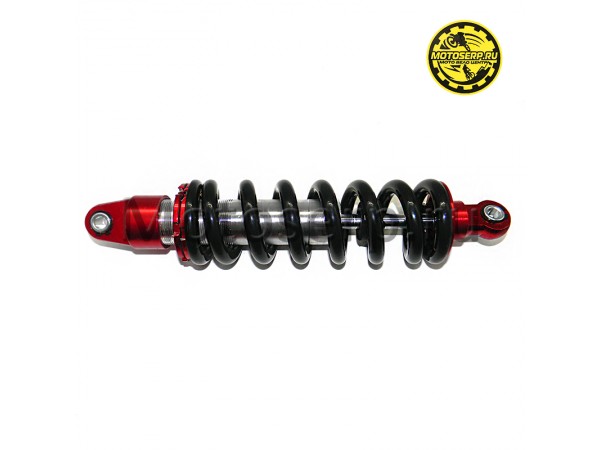 Купить  Амортизатор задний (L-320mm,D-10mm,d-10mm) BSE PH10-125, IRBIS TTR125 (красный) ДЕФЕКТ ГАЙКИ НАТЯЖЕНИЯ (шт) (0 купить с доставкой по Москве и России, цена, технические характеристики, комплектация фото  - motoserp.ru