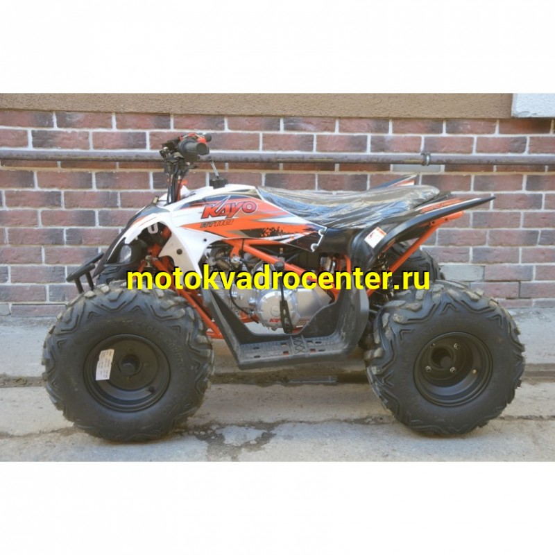 Купить  110cc Квадроцикл KAYO AT110 (белый пластик)(ПТС) 2025 г.  (шт) (SM купить с доставкой по Москве и России, цена, технические характеристики, комплектация фото  - motoserp.ru