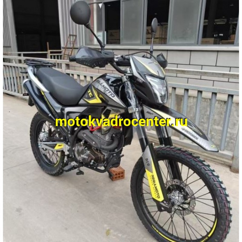 Купить  Мотоцикл внедорожный Regulmoto TE-300 4V (Tour Enduro)  (ЭПТС), Черно/желт. Тур-эндуро 21/18, ZS175FMN, 4-КЛАП.,возд.-масл. охл. 300cc, 6КПП, (шт) купить с доставкой по Москве и России, цена, технические характеристики, комплектация фото  - motoserp.ru