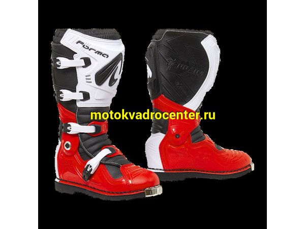 Купить  Мотоботы кросс. FORMA TERRAIN EVOLUTION TX RED/WHITE , р-р 44" (Ч-З) (пар) (УТ-00111272) (JP купить с доставкой по Москве и России, цена, технические характеристики, комплектация фото  - motoserp.ru