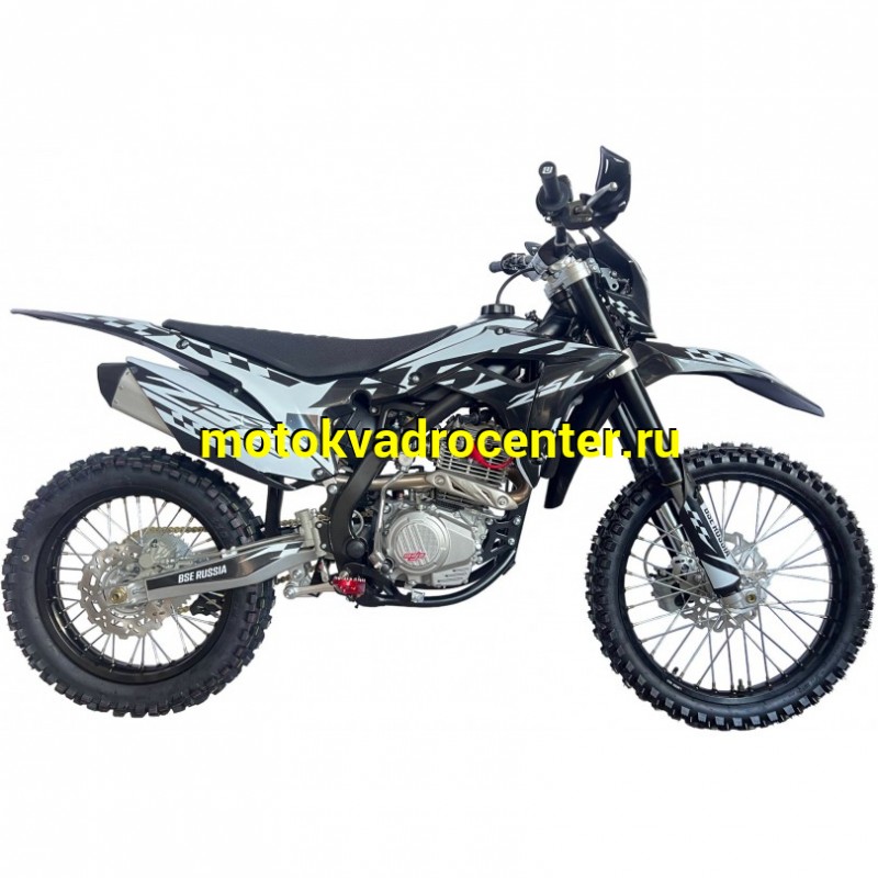 Купить  Мотоцикл Кросс/Эндуро BSE Z5 L White Black (спортин) (шт) купить с доставкой по Москве и России, цена, технические характеристики, комплектация фото  - motoserp.ru