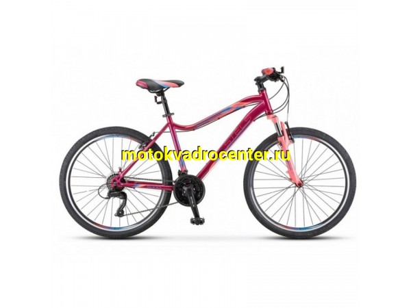 Купить  26" STELS MISS-6000V (18) (стелс мисс-6000в) 26"; 21ск; рама-алюминий; тормоз-V-Brake (шт) (ART купить с доставкой по Москве и России, цена, технические характеристики, комплектация фото  - motoserp.ru
