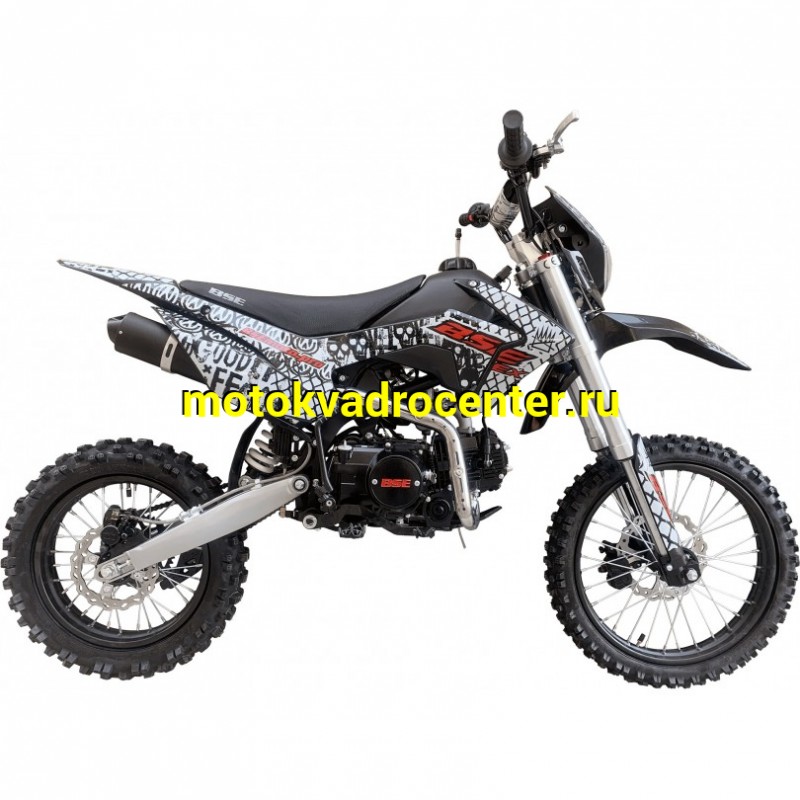 Купить  Питбайк BSE EX125 17/14 Max13 White Red (040) (шт)  купить с доставкой по Москве и России, цена, технические характеристики, комплектация фото  - motoserp.ru