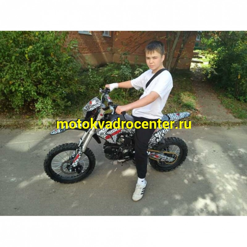 Купить  Питбайк BSE EX125 17/14 Max13 White Red (040) (шт)  купить с доставкой по Москве и России, цена, технические характеристики, комплектация фото  - motoserp.ru