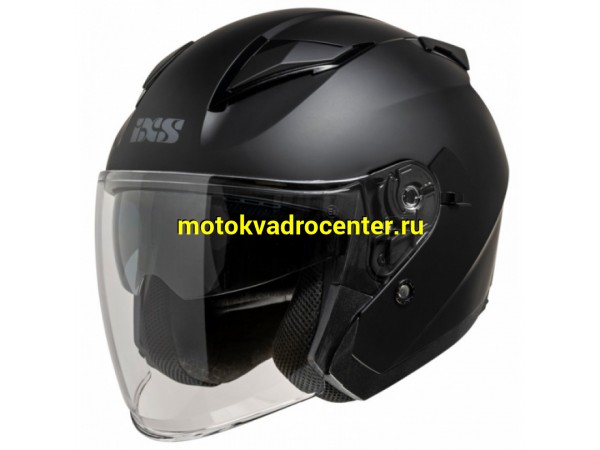 Купить  Шлем открытый  со стеклом IXS 868 LV X10058 M33 цвет черный р-р L (шт) (IXS X10058_M33_L купить с доставкой по Москве и России, цена, технические характеристики, комплектация фото  - motoserp.ru