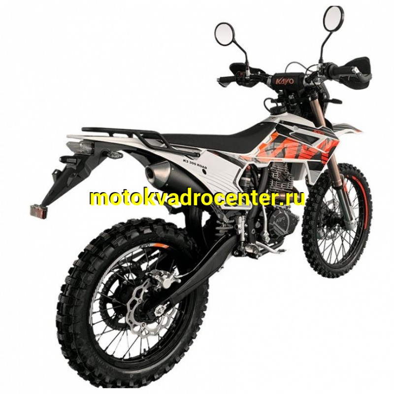 Купить  Мотоцикл Кросс/Эндуро KAYO K3 300 ROAD (ZONGSHEN PR300/ZS175FMM-50) 21/18" (2025г) ПТС  (шт) (SM  купить с доставкой по Москве и России, цена, технические характеристики, комплектация фото  - motoserp.ru