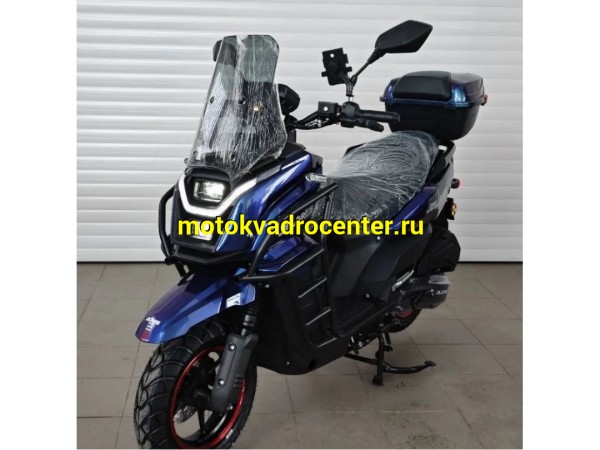 Купить  Скутер Jilang TANK-3 EFI 50сс 12/12" ИНЖЕКТОР, дикс/диск, дуги, кофр, держатель телефона, кофр (шт) 01500 (Jilang (ФОТО купить с доставкой по Москве и России, цена, технические характеристики, комплектация фото  - motoserp.ru