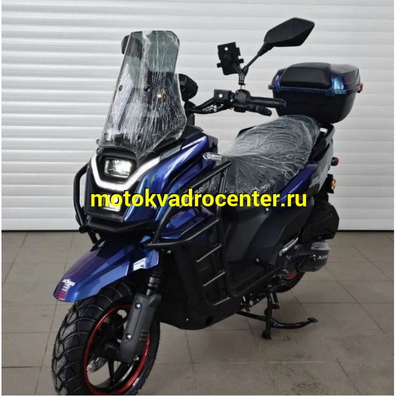Купить  Скутер Jilang TANK-3 EFI 50сс 12/12&quot; ИНЖЕКТОР, дикс/диск, дуги, кофр, держатель телефона, кофр (шт) 01700 (Jilang  (К-дар (ФОТО купить с доставкой по Москве и России, цена, технические характеристики, комплектация фото  - motoserp.ru