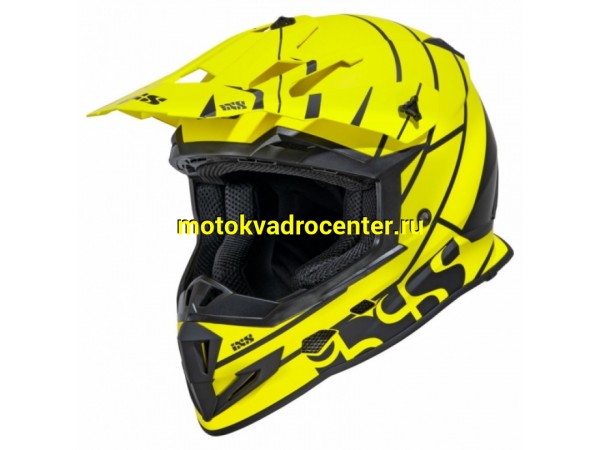 Купить  Шлем Кросс IXS 361 2.2 X12037 M53 желтый/черный глянцевый р-р XL  (шт)  (IXS X12037_M53_XL купить с доставкой по Москве и России, цена, технические характеристики, комплектация фото  - motoserp.ru