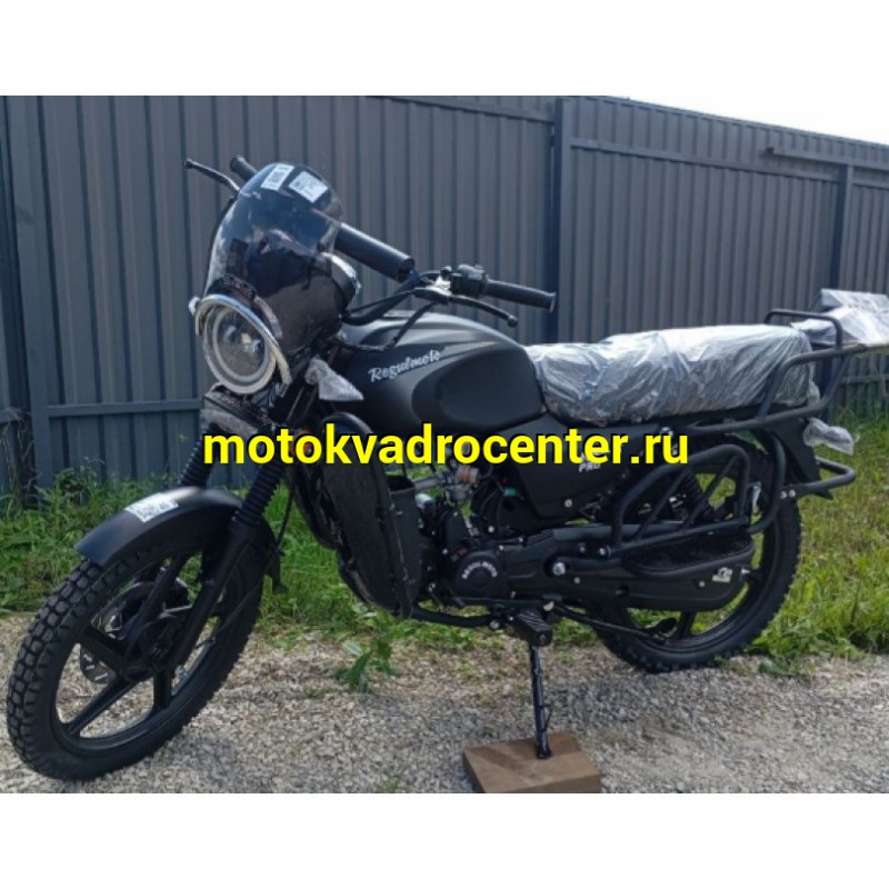Купить  Мопед Regulmoto Alpha (RM-6) PRO Черный матовый 4Т; 50cc;  колеса  (шт) 01250 (ФОТО купить с доставкой по Москве и России, цена, технические характеристики, комплектация фото  - motoserp.ru
