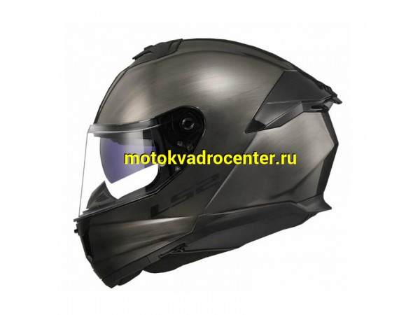 Купить  Шлем закрытый LS2 FF800 STORM II JEANS Titanium (M) интеграл (шт) (LS2 купить с доставкой по Москве и России, цена, технические характеристики, комплектация фото  - motoserp.ru