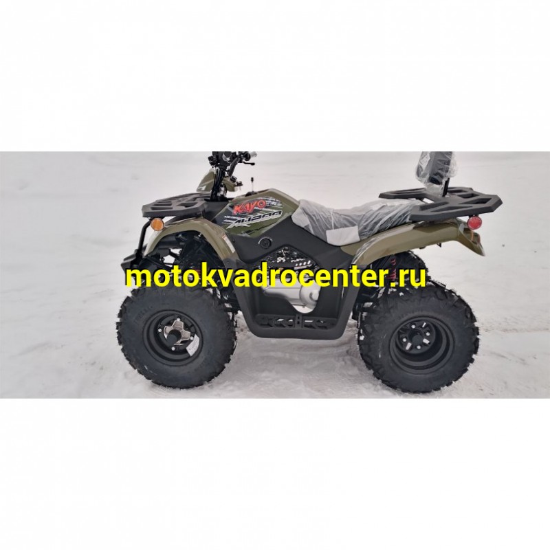 Купить  200cc Квадроцикл KAYO AU200 спинка ЗЕЛЕНЫЙ ХАКИ, (ПТС) LX163FML Loncin 200сс, 10/10" электростарт, диск/диск, приборка (шт) (SM купить с доставкой по Москве и России, цена, технические характеристики, комплектация фото  - motoserp.ru