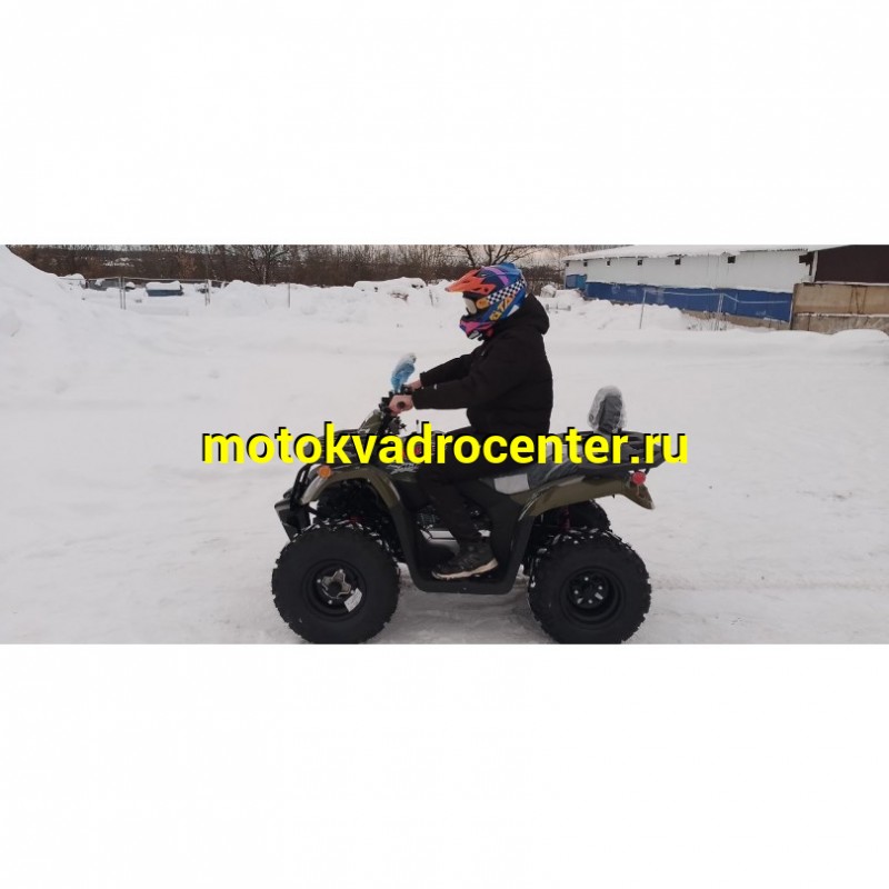 Купить  200cc Квадроцикл KAYO AU200 спинка ЗЕЛЕНЫЙ ХАКИ, (ПТС) LX163FML Loncin 200сс, 10/10" электростарт, диск/диск, приборка (шт) (SM купить с доставкой по Москве и России, цена, технические характеристики, комплектация фото  - motoserp.ru