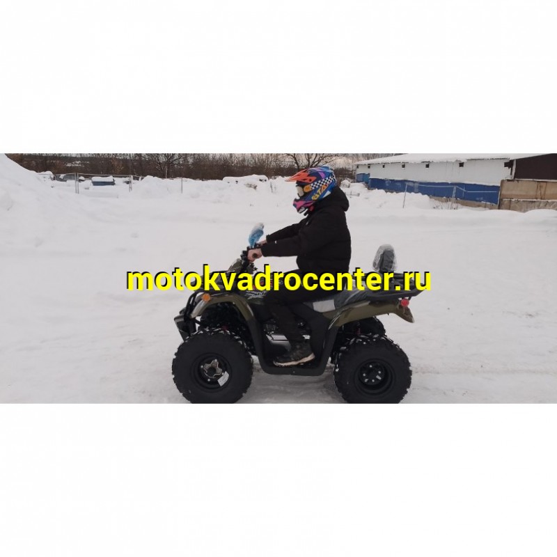 Купить  200cc Квадроцикл KAYO AU200 спинка ЗЕЛЕНЫЙ ХАКИ, (ПТС) LX163FML Loncin 200сс, 10/10" электростарт, диск/диск, приборка (шт) (SM купить с доставкой по Москве и России, цена, технические характеристики, комплектация фото  - motoserp.ru