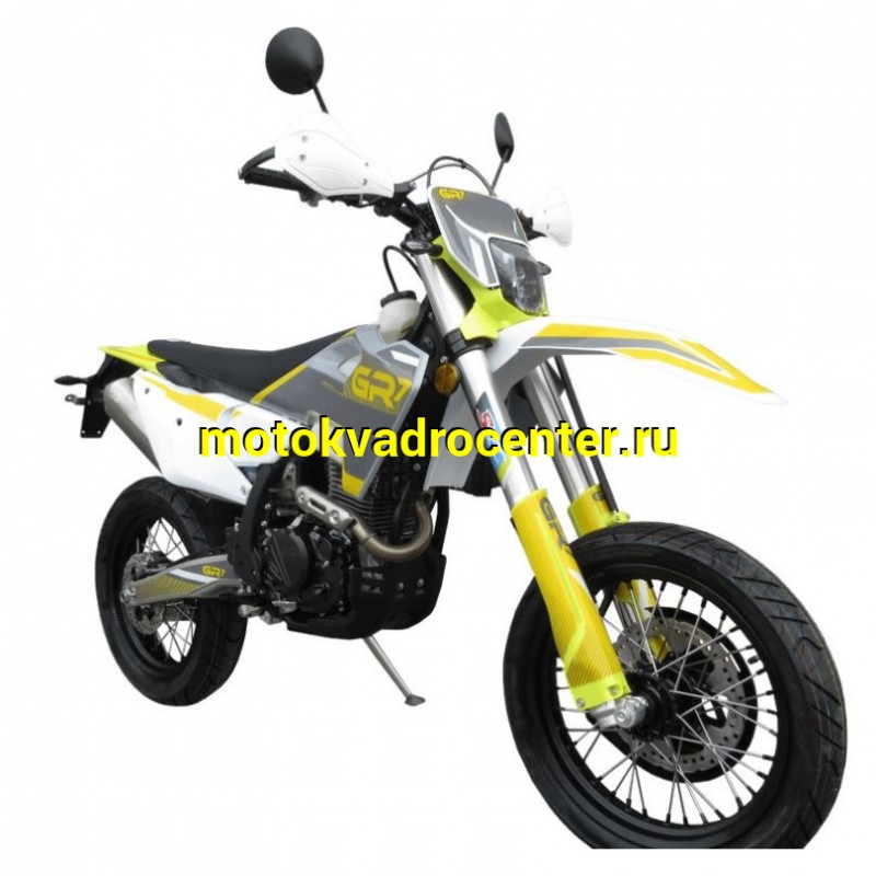 Купить  Мотоцикл Кросс/Эндуро GR7 F300A (4T YB300H) Motard ПТС 2025г. (шт) (GR (ФОТО купить с доставкой по Москве и России, цена, технические характеристики, комплектация фото  - motoserp.ru