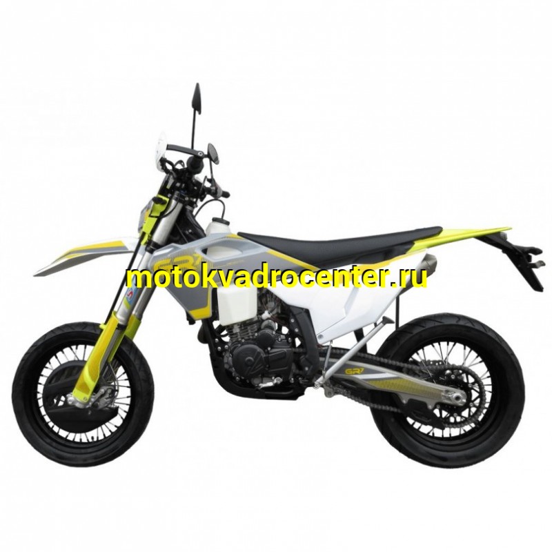 Купить  Мотоцикл Кросс/Эндуро GR7 F300A (4T YB300H) Motard ПТС 2025г. (шт) (GR (ФОТО купить с доставкой по Москве и России, цена, технические характеристики, комплектация фото  - motoserp.ru