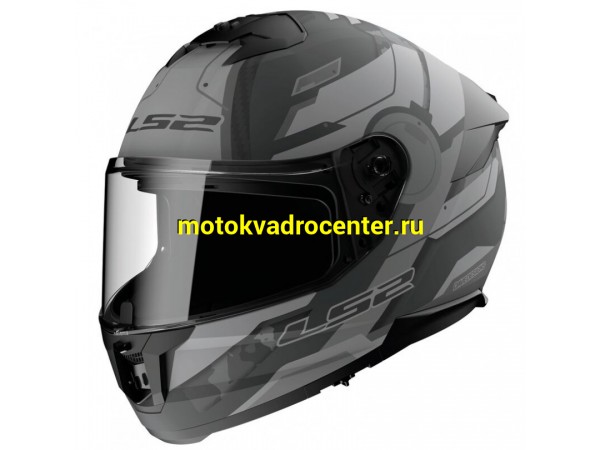 Купить  Шлем закрытый LS2 FF808 STREAM 2 SHADOW Matt Titanium Grey (XL) интеграл (шт) (LS2 купить с доставкой по Москве и России, цена, технические характеристики, комплектация фото  - motoserp.ru