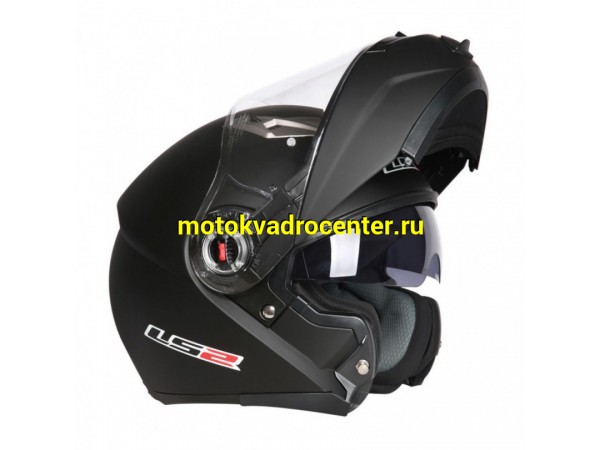 Купить  Шлем трансформер (модуляр) LS2 FF370 ЧЁРНЫЙ р-р. XL (шт) (Кокурин купить с доставкой по Москве и России, цена, технические характеристики, комплектация фото  - motoserp.ru