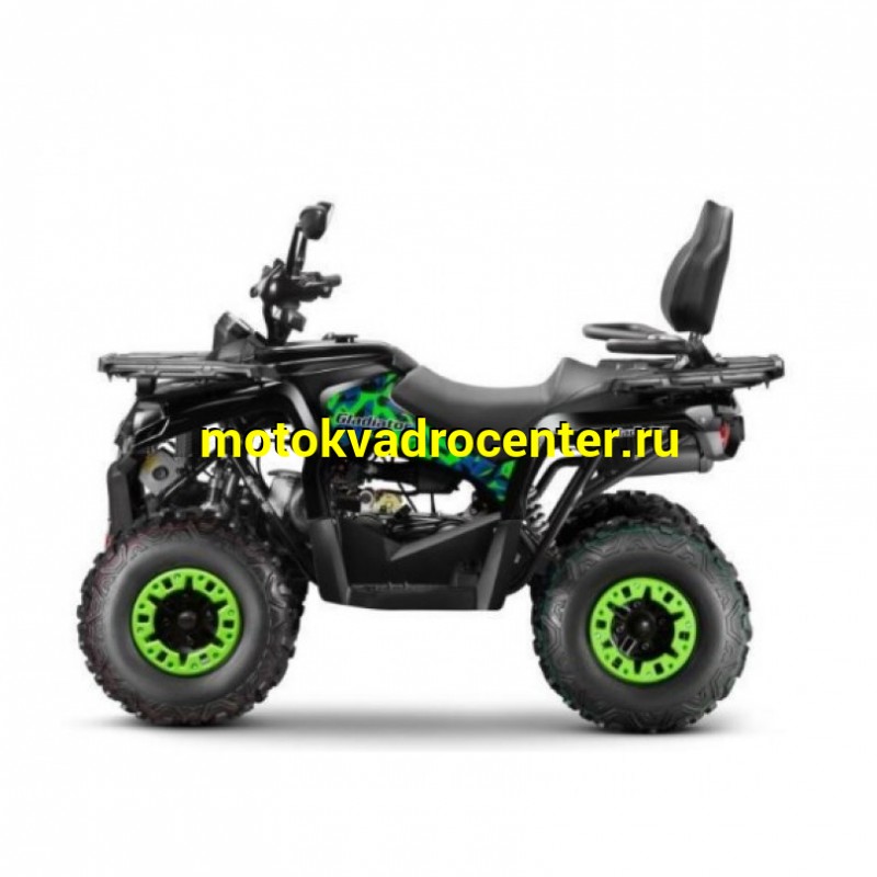 Купить  200cc Квадроцикл GLADIATOR F200 Long (комплект запчастей для сборки) 200сс, 10/10", спинка, зеркала, защита рук (шт) (GLADIATOR купить с доставкой по Москве и России, цена, технические характеристики, комплектация фото  - motoserp.ru
