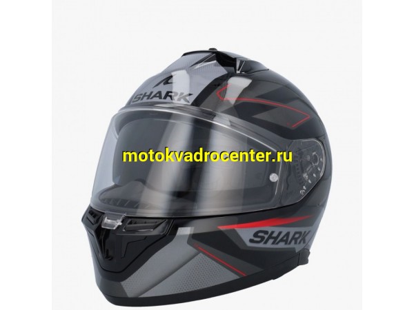 Купить  Шлем закрытый интеграл SHARK D-SKWAL 3 SIZLER чёрный/антрацит/красный (S) (шт) (SHARK HE0922E-KAR-S купить с доставкой по Москве и России, цена, технические характеристики, комплектация фото  - motoserp.ru