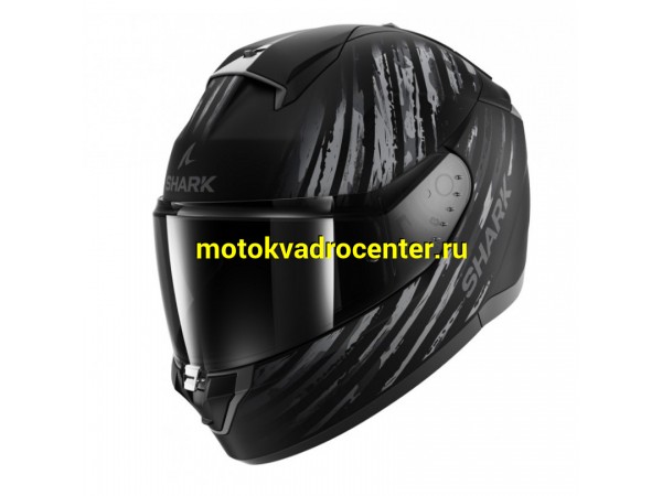 Купить  Шлем закрытый интеграл SHARK RIDILL 2 ASSYA MAT чёрный/антрацит матовый (XL) (шт) (SHARK HE1121E-KAA-XL купить с доставкой по Москве и России, цена, технические характеристики, комплектация фото  - motoserp.ru