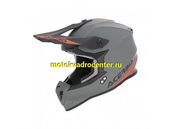 Купить  Шлем Кросс Acerbis Linear 22-06 Grey (XL) (шт) (Acerbis 0025873.070.068 купить с доставкой по Москве и России, цена, технические характеристики, комплектация фото  - motoserp.ru