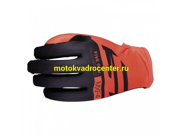 Купить  Перчатки FIVE MXF4 оранжевые р-р 8/S УТ-00128117 (пар) (JP купить с доставкой по Москве и России, цена, технические характеристики, комплектация фото  - motoserp.ru