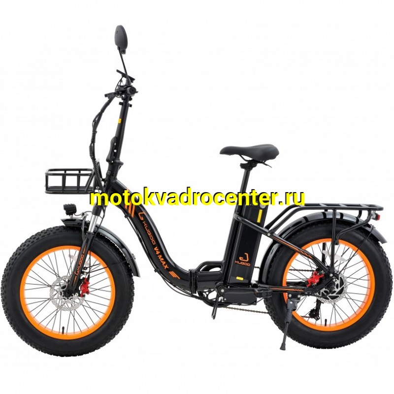 Купить  Электрокомплект 20" 750 Вт FAT KG V4 MAX рама-алюминий, складная рама, съёмная Li-ion батарея, 48V, 15Ah адаптер 220В  (шт) (Кит купить с доставкой по Москве и России, цена, технические характеристики, комплектация фото  - motoserp.ru