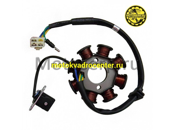 Купить  Генератор (статор, зажигание) 8кат (3+1) Vento Grace /Monster 125 (DYJ-182200-141000)  (шт) (Vento 11462 купить с доставкой по Москве и России, цена, технические характеристики, комплектация фото  - motoserp.ru