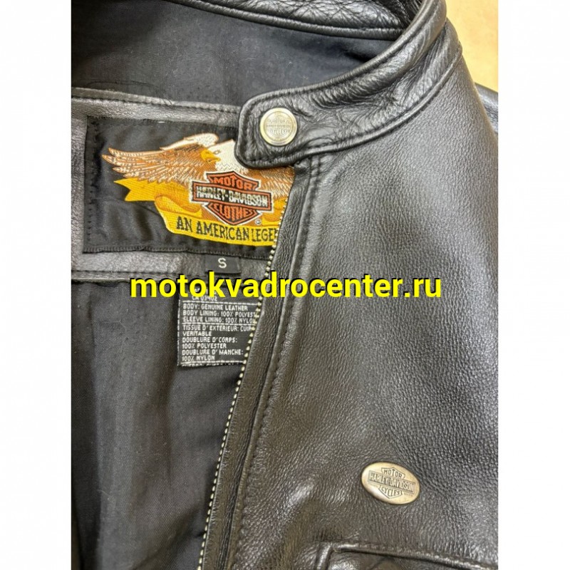 Купить  Куртка кожаная HARLEY-DAVIDSON USA р-р46-48 (вес 2кг) Б/У реализация (шт) (Крис купить с доставкой по Москве и России, цена, технические характеристики, комплектация фото  - motoserp.ru