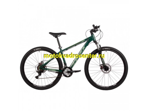 Купить  27.5" FOXX CAIMAN зеленый (16") (ФОКС КАЙМАН) 27.5"; 21ск; рама-сталь; тормоз-Disk (шт) (ART (M купить с доставкой по Москве и России, цена, технические характеристики, комплектация фото  - motoserp.ru