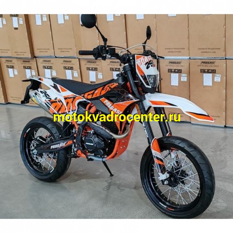 Купить  Мотоцикл Кросс/Эндуро Progasi SUPER MAX 250SM (ЭПТС) (CB250-F) мотард  Motard (шт) (ФОТО купить с доставкой по Москве и России, цена, технические характеристики, комплектация фото  - motoserp.ru