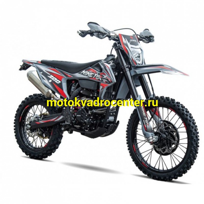Купить  Мотоцикл Кросс/Эндуро Nine Fox Trekker 300cc (спортинв), 21/18, 4Т, 300сс, 174MN-3 ,4Т,4 клап.,балансир.,диск/диск (шт) (Nine  купить с доставкой по Москве и России, цена, технические характеристики, комплектация фото  - motoserp.ru