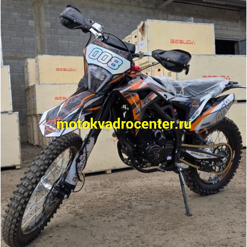 Купить  Мотоцикл Кросс/Эндуро BESUDA 008 RACING 300cc ВОЗДУШНОЕ охл. с балансиром (ZS177FMM‑5A) 21/18" 27л.с. (Реплика GAS GAS) (шт) (Естай купить с доставкой по Москве и России, цена, технические характеристики, комплектация фото  - motoserp.ru