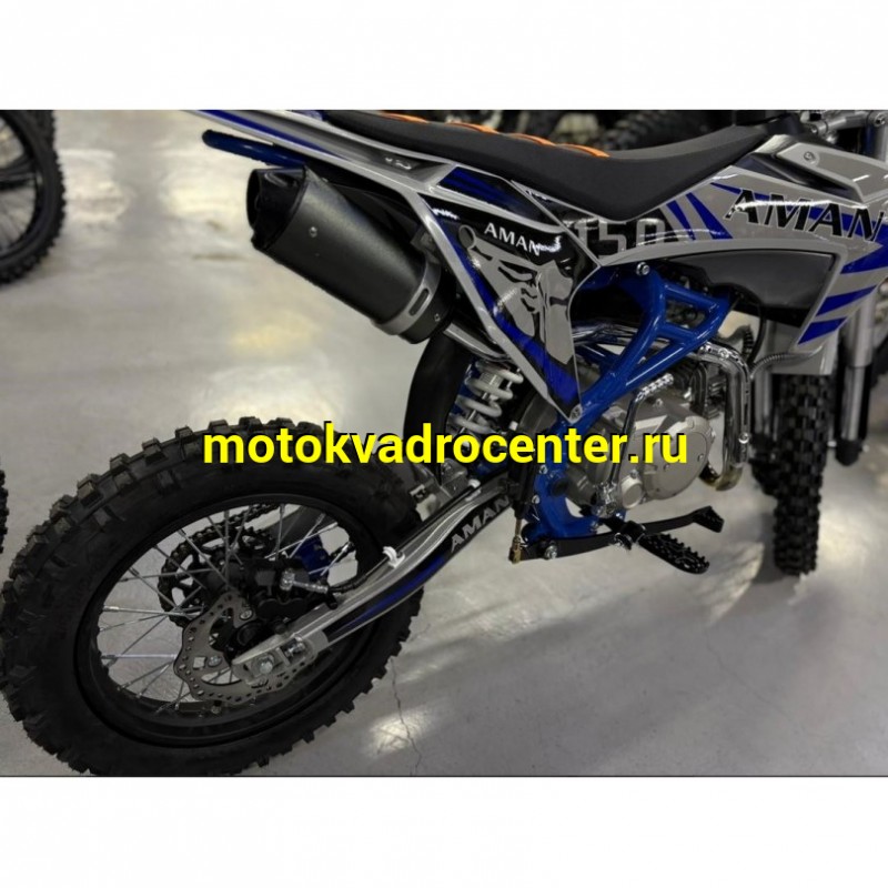 Купить  Питбайк Aman-150, 17/14" (спортинв), 150сс 4Т, эл/кикстартер, карб., маслян. охл. (шт) (Естай купить с доставкой по Москве и России, цена, технические характеристики, комплектация фото  - motoserp.ru