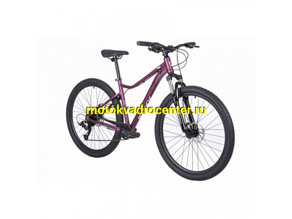 Купить  27.5" FOXX BIANKA фиолетовый (17") (БЬЯНКА) 27.5"; 8ск; рама-алюм; тормоз-Disk (шт) (ART (M купить с доставкой по Москве и России, цена, технические характеристики, комплектация фото  - motoserp.ru
