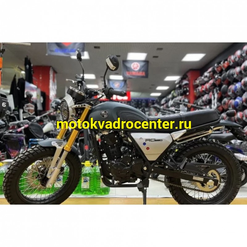 Купить  Мотоцикл RACER RC300-GY8H Triumph (Рейсер Триумф)  Кафе-рейсер 300cc,  25лс, 4Т; 17"; 5 пер, диск торм, (шт) купить с доставкой по Москве и России, цена, технические характеристики, комплектация фото  - motoserp.ru