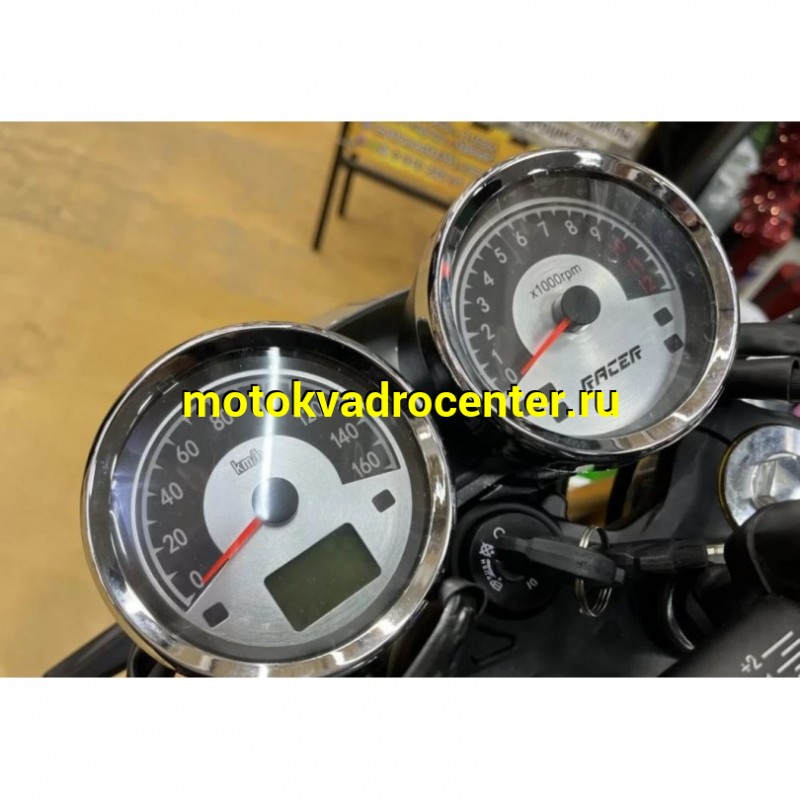 Купить  Мотоцикл RACER RC300-GY8H Triumph (Рейсер Триумф)  Кафе-рейсер 300cc,  25лс, 4Т; 17"; 5 пер, диск торм, (шт) купить с доставкой по Москве и России, цена, технические характеристики, комплектация фото  - motoserp.ru