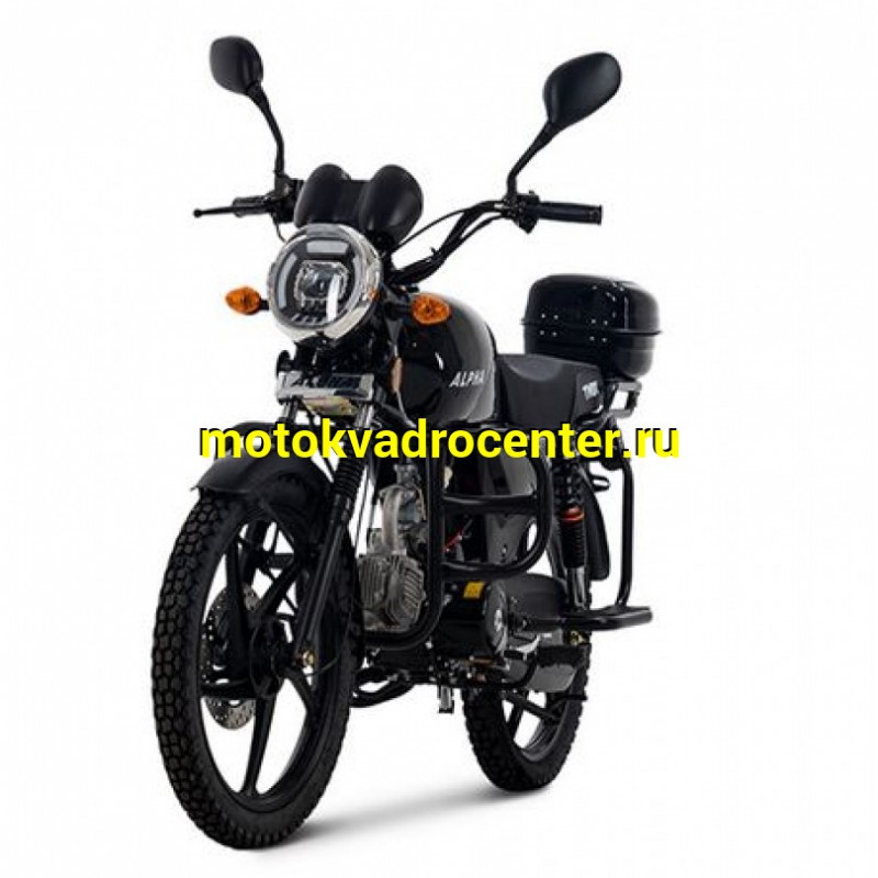 Купить  Мопед Alpha TMBK ALFA 50 17/17" 50cс, багажник зад, литые диски, LED фара (шт)  01100 (Progasi (ФОТО купить с доставкой по Москве и России, цена, технические характеристики, комплектация фото  - motoserp.ru