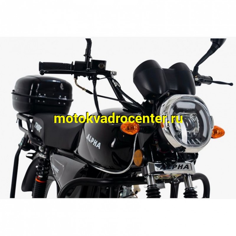 Купить  Мопед Alpha TMBK ALFA 50 17/17" 50cс, багажник зад, литые диски, LED фара (шт)  01100 (Progasi (ФОТО купить с доставкой по Москве и России, цена, технические характеристики, комплектация фото  - motoserp.ru