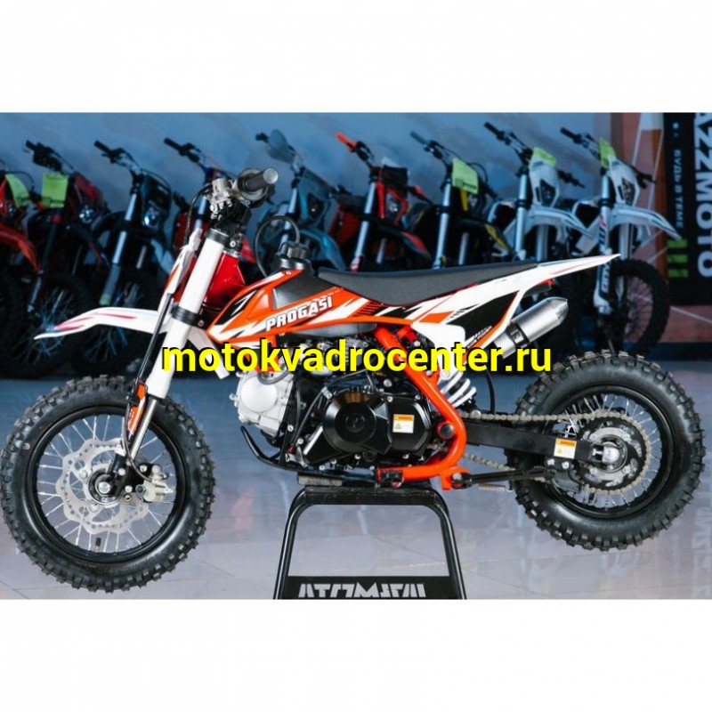 Купить  Питбайк Progasi KIDS POWER 110  10/12" (спортинв), 4Т, 110сс. элктростартер, Автомат  (сборка +3000р) (шт) (Progasi купить с доставкой по Москве и России, цена, технические характеристики, комплектация фото  - motoserp.ru