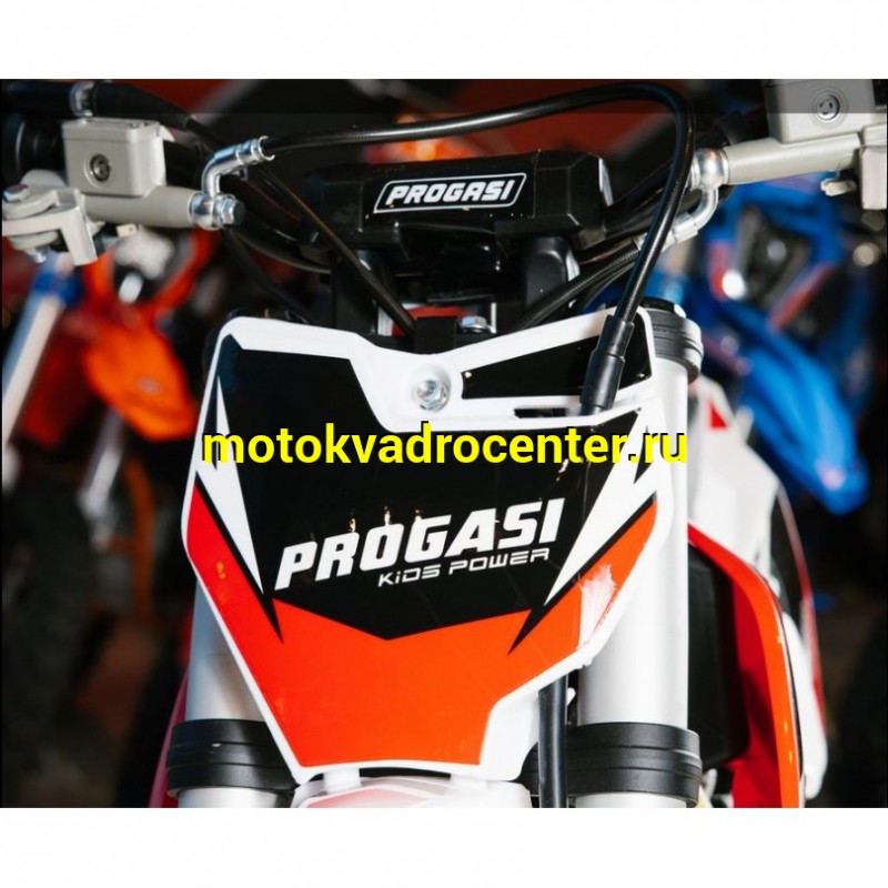 Купить  Питбайк Progasi KIDS POWER 110  10/12" (спортинв), 4Т, 110сс. элктростартер, Автомат  (сборка +3000р) (шт) (Progasi купить с доставкой по Москве и России, цена, технические характеристики, комплектация фото  - motoserp.ru