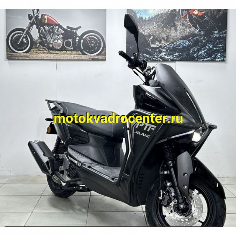 Купить  Скутер Jilang PTF 50 EFI 50cc С ДУГАМИ, 12/12&quot;, инжектор , дикс/диск, кофр, USB. держатель телефона (шт) 01500 (К-дар купить с доставкой по Москве и России, цена, технические характеристики, комплектация фото  - motoserp.ru