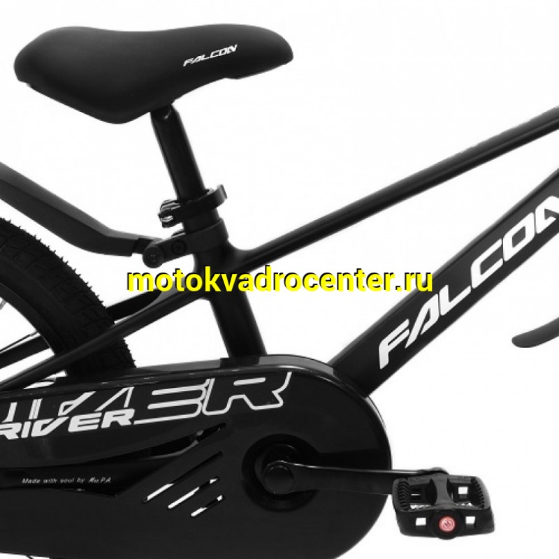 Купить  16" FALCON BIKE RIVER черный (Фалкон Ривер) 16"; 1ск; рама-магний; (шт) (ART (M купить с доставкой по Москве и России, цена, технические характеристики, комплектация фото  - motoserp.ru