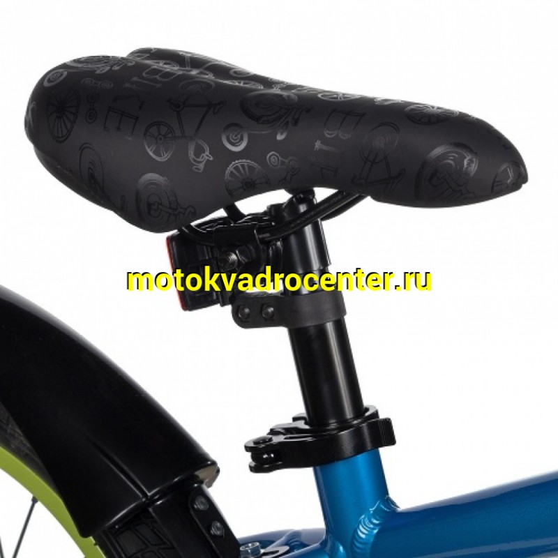 Купить  16" NOVATRACK EXTREME синий/зл (НОВАТРЕК ЭКСТРИМ) 16"; 1ск ; рама-алюм; тормоз-V-Brake (шт) (ART (M купить с доставкой по Москве и России, цена, технические характеристики, комплектация фото  - motoserp.ru