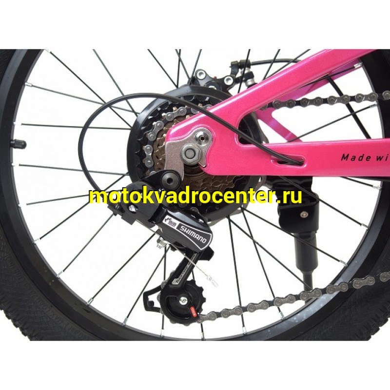 Купить  20" скоростной FALCON BIKE MILD розовый (Фалькон Байк Милд) 20"; 6ск; рама-магний; тормоз-Disk (шт) (ART купить с доставкой по Москве и России, цена, технические характеристики, комплектация фото  - motoserp.ru