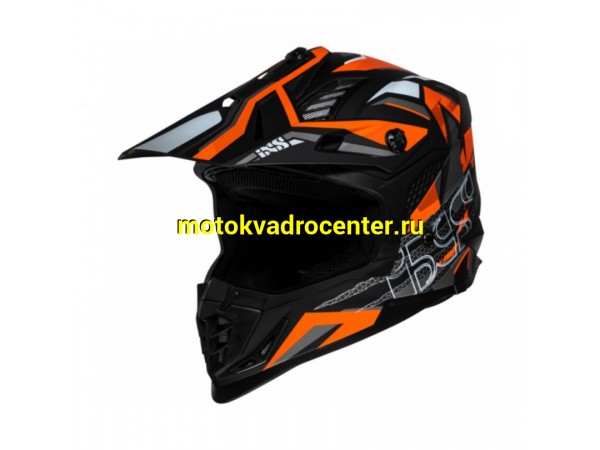 Купить  Шлем Кросс IXS 363 2.0 X12045 M69 черный/оранжевый р-р XL  (шт)  (IXS X12045_M69_XL купить с доставкой по Москве и России, цена, технические характеристики, комплектация фото  - motoserp.ru