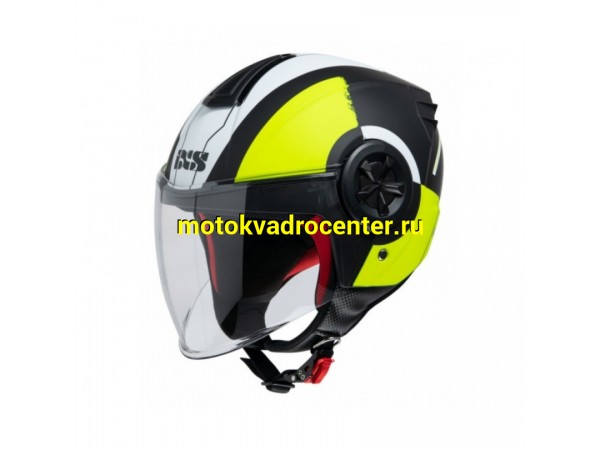 Купить  Шлем открытый  со стеклом IXS 851 2.0 X10040 M35 JET HELMET цвет черный р-р XL (шт) (IXS X10040_M35_XL купить с доставкой по Москве и России, цена, технические характеристики, комплектация фото  - motoserp.ru