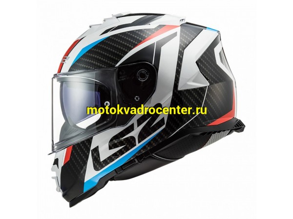 Купить  Шлем закрытый LS2 FF800 STORM II RACER Red Blue (XL) интеграл (шт) (LS2 купить с доставкой по Москве и России, цена, технические характеристики, комплектация фото  - motoserp.ru